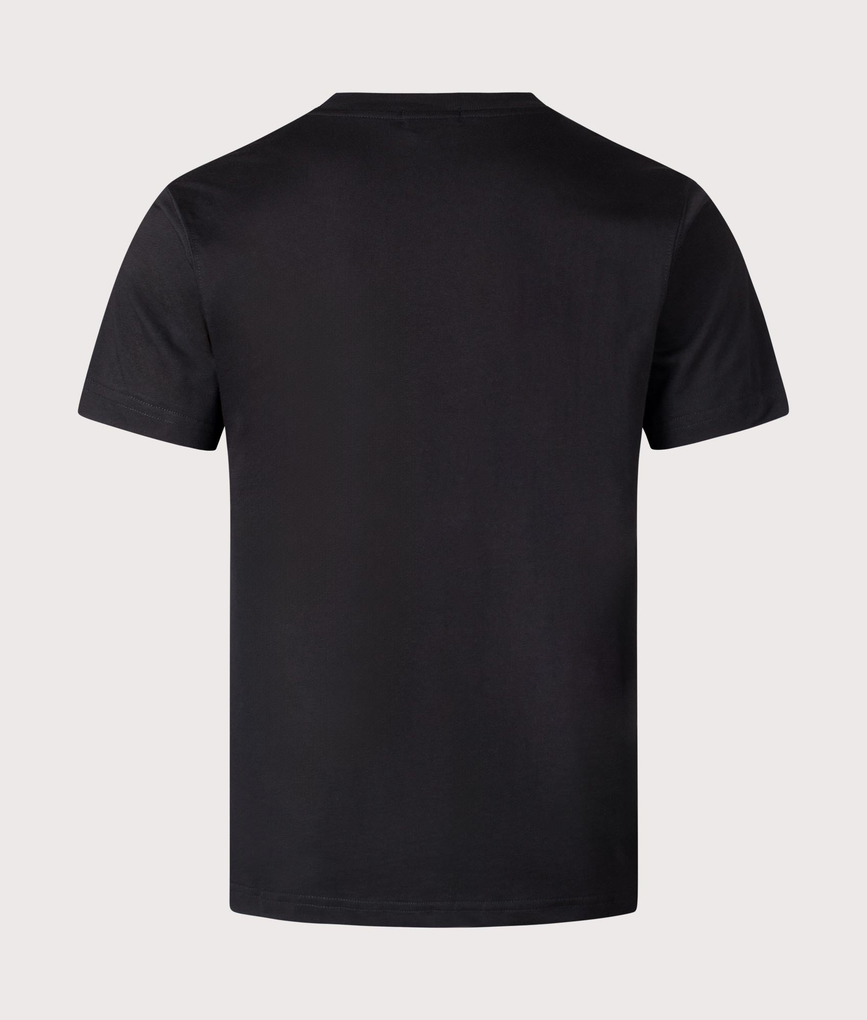 Evolution T-Shirt, Black, Eqvvs Menswear, Back shot angle