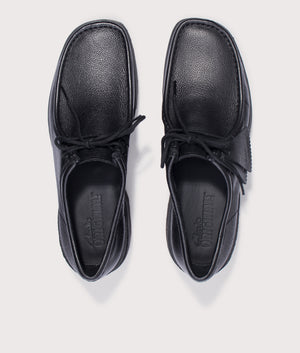 Walla Yukoner Shoes in Black Scotch Grain | Clarks Originals | EQVVS