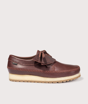 Weaver GORE-TEX in Brown | Leather Upper | Clarks Originals | EQVVS | Side shot 