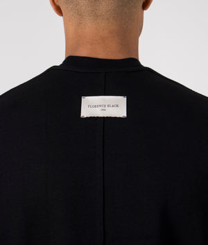 1954 Heavy T-Shirt in Black by Florence Black. EQVVS Detail Shot