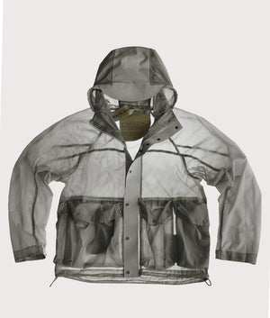 Skye Ten Anorak Jacket in Taupe Pillido | Ten C | EQVVS | Front Flat shot 