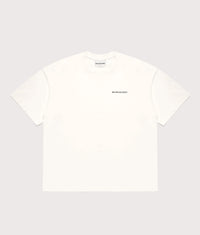 Oversized Uniform T-Shirt: White 