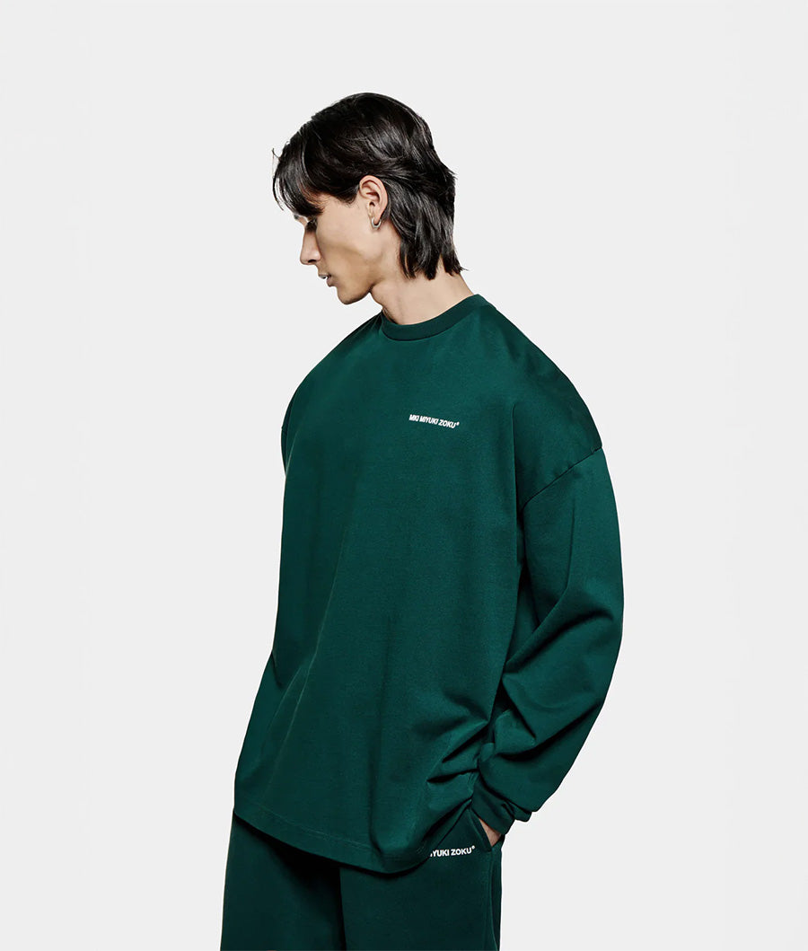 Oversized Long Sleeve Uniform T-Shirt