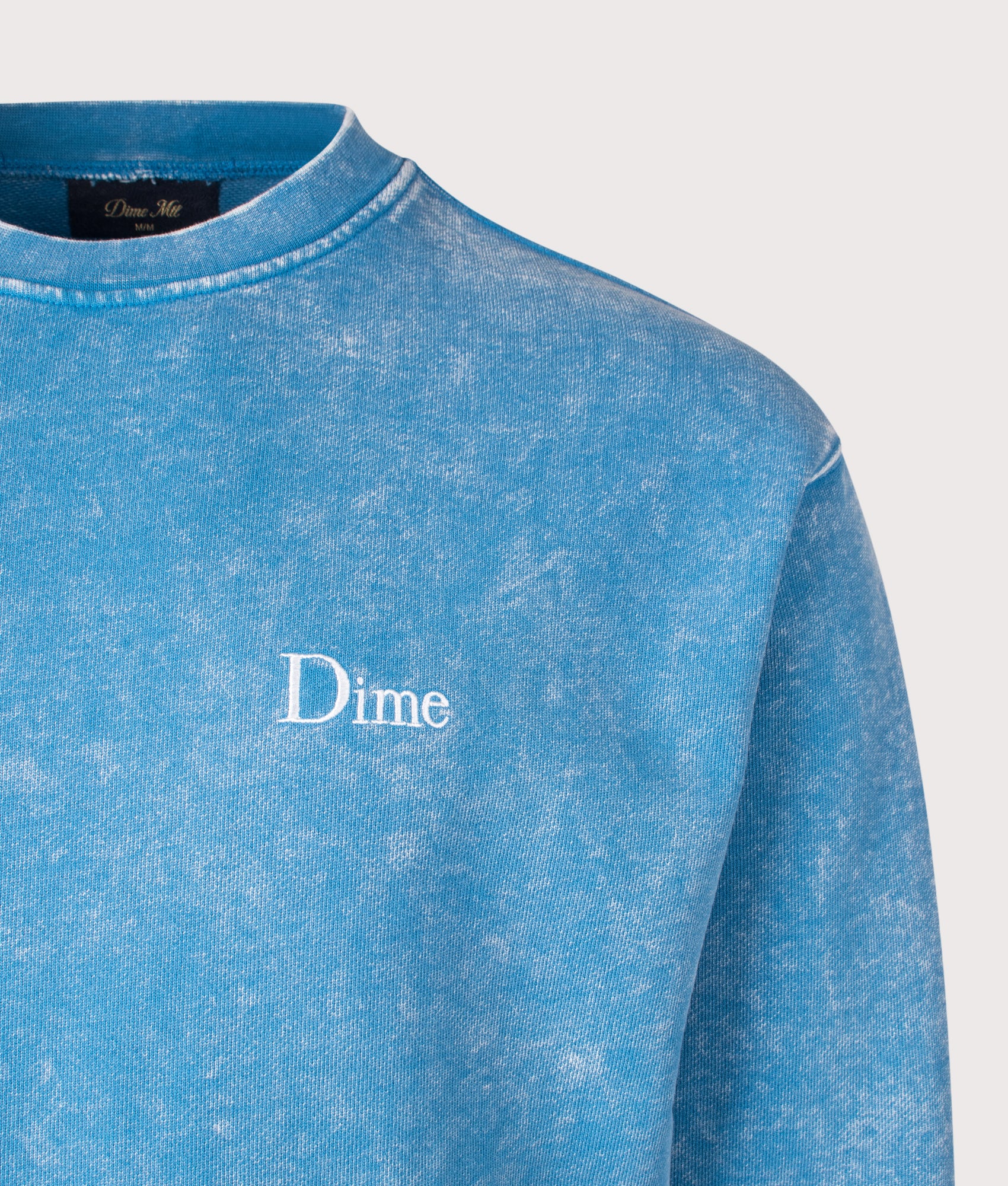 Classic French Terry Sweatshirt. Shot by EQVVS. Detail shot.