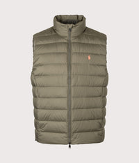 The Colden Packable Down Vest: 010 Cruise Olive 