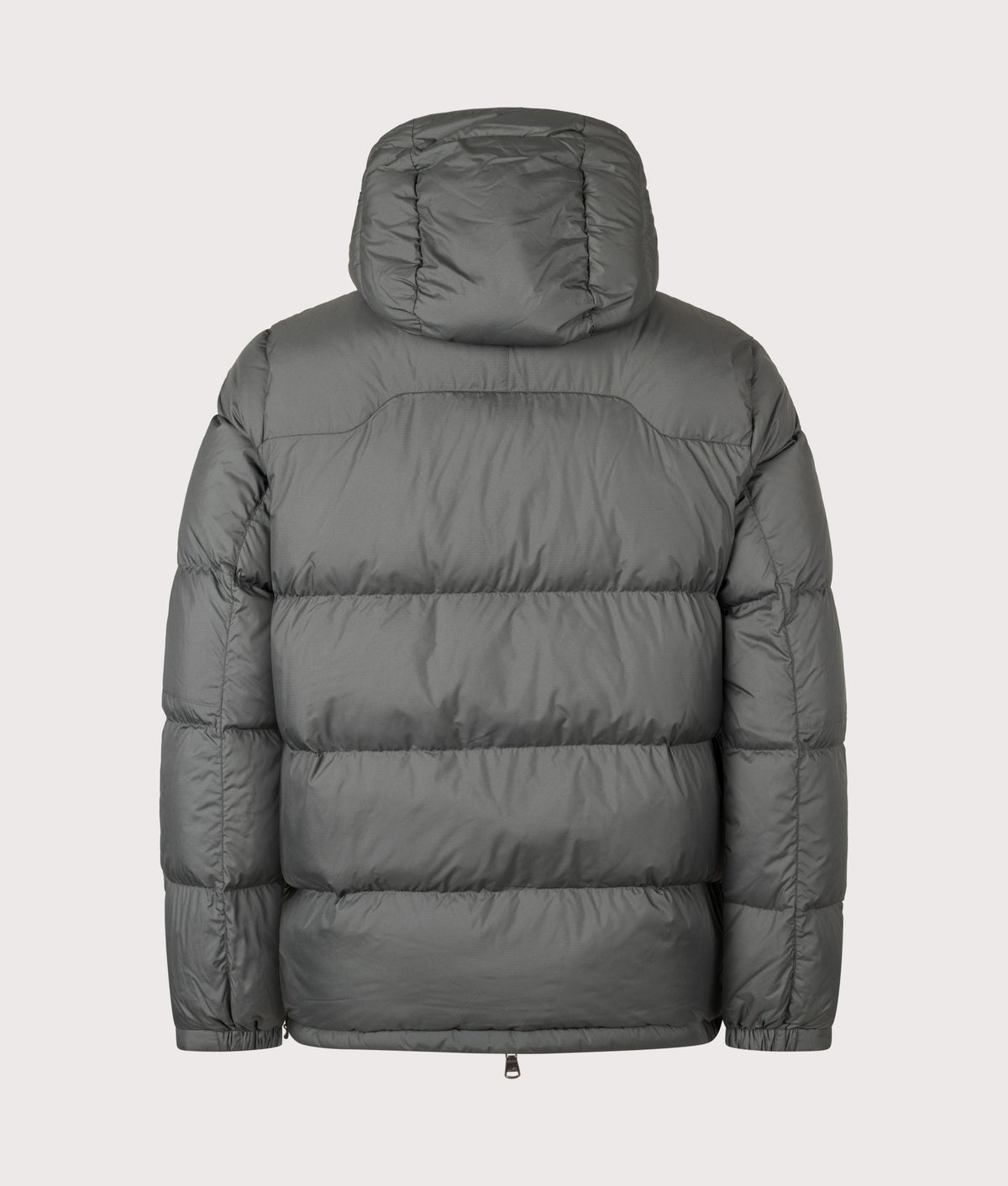 Polo Ralph Lauren The Gorham Down Jacket in Charcoal Grey at EQVVS Menswear. Back shot.