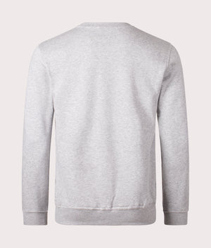 Elizabeth Taylor Sweatshirt in Top Grey by Comme Des Garcons Shirt. EQVVS Back Angle Shot.
