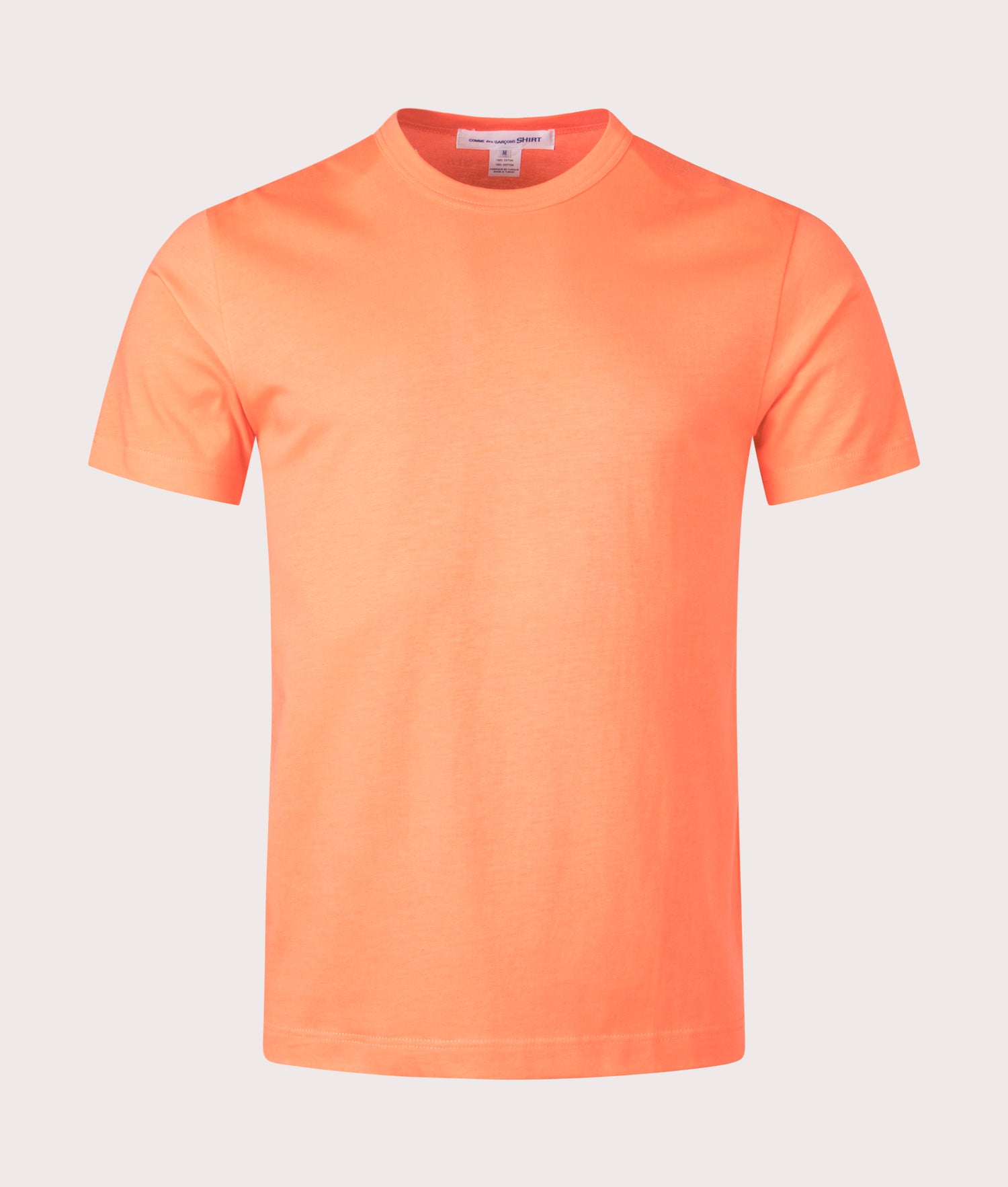 Comme des Garçons Crew Neck T-Shirt in Orange | EQVVS Menswear