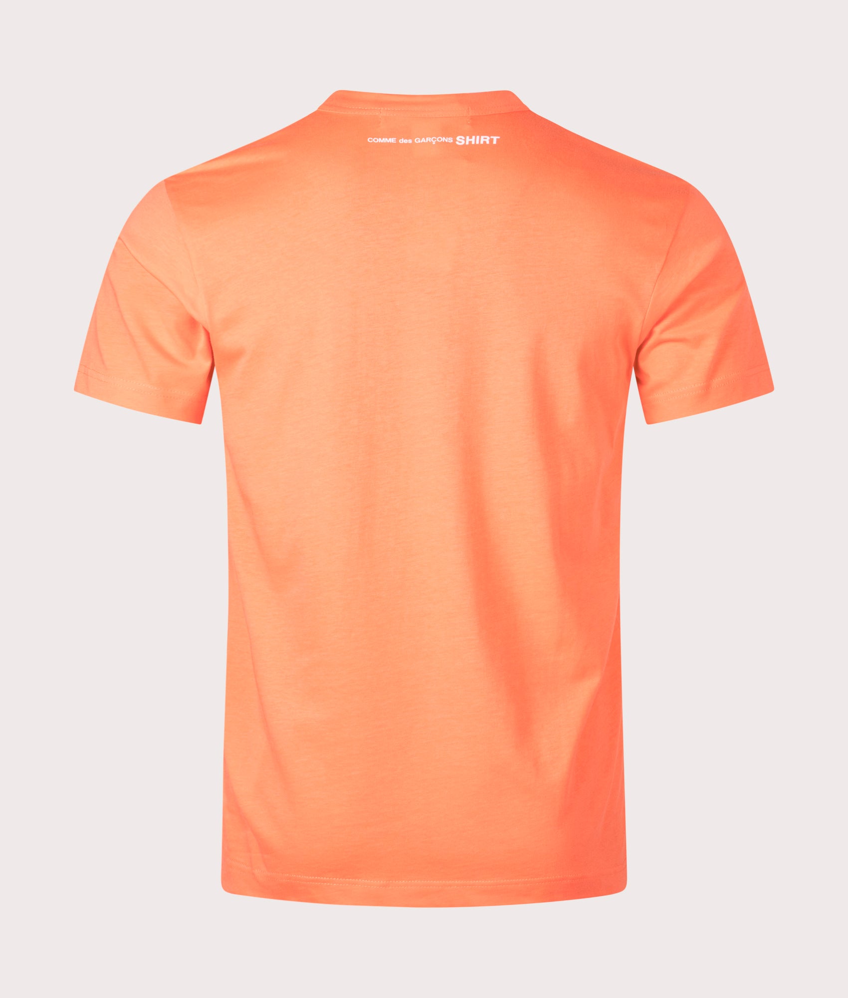 Comme des Garçons Crew Neck T-Shirt in Orange at EQVVS Menswear Back Shot