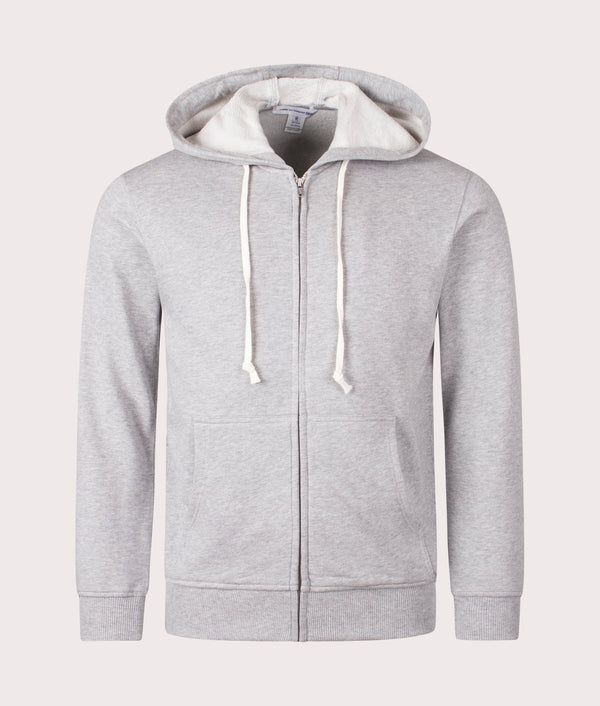 Comme des Garçons Graphic Print Zip Hoodie Grey | EQVVS Menswear