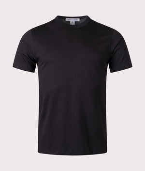Comme des Garçons Live Free T-Shirt in Black at EQVVS Menswear Front Shot