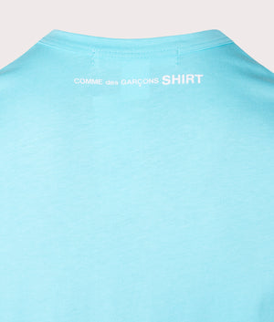 Comme des Garçons Long Sleeve T-shirt in Blue at EQVVS Menswear Back Detail Shot