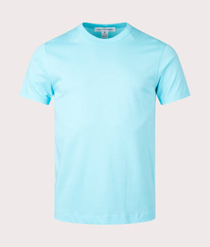 Comme des Garçons Crew Neck T-Shirt in Blue at EQVVS Menswear Front Shot