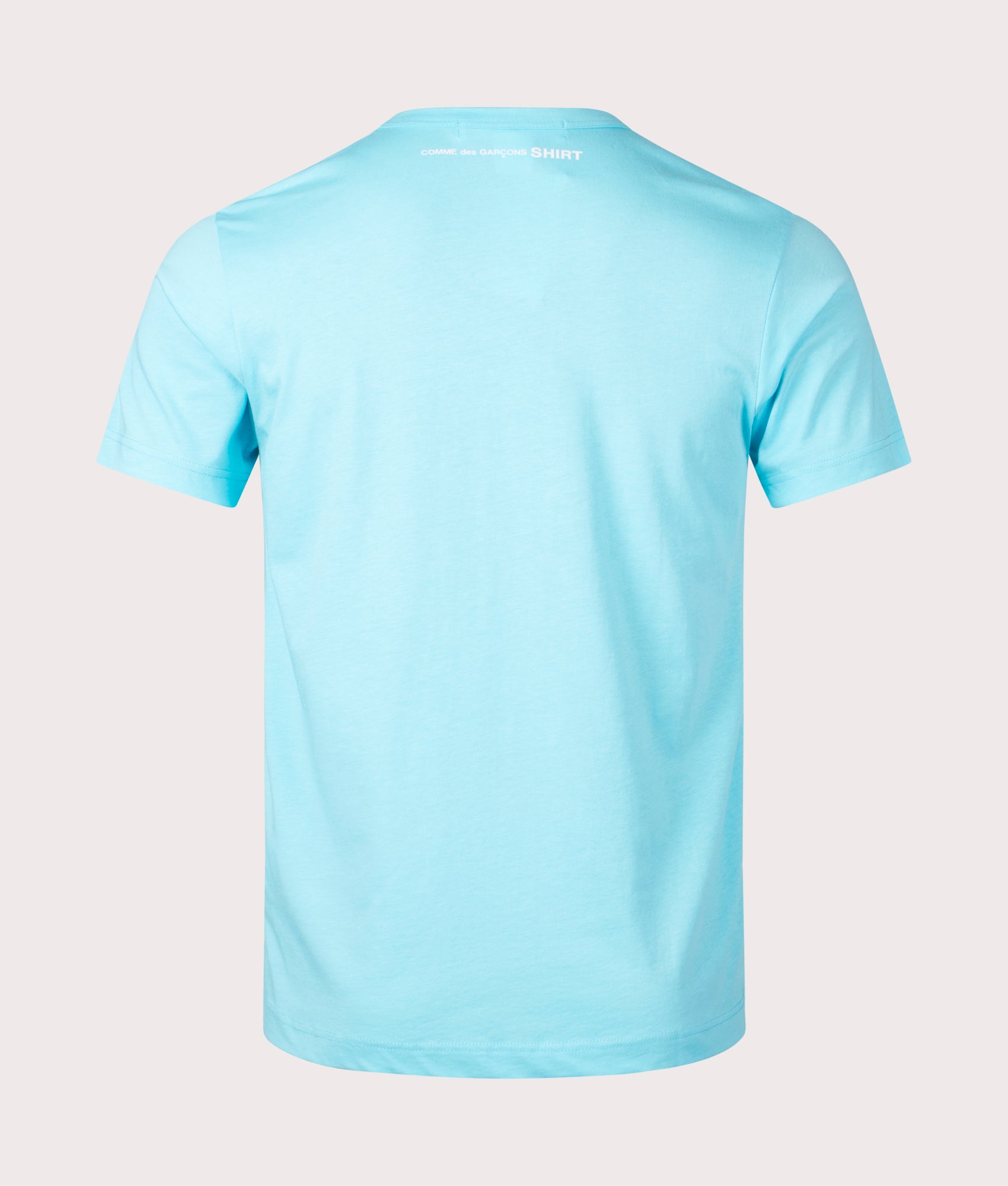 Comme des Garçons Crew Neck T-Shirt in Blue at EQVVS Menswear Back Shot
