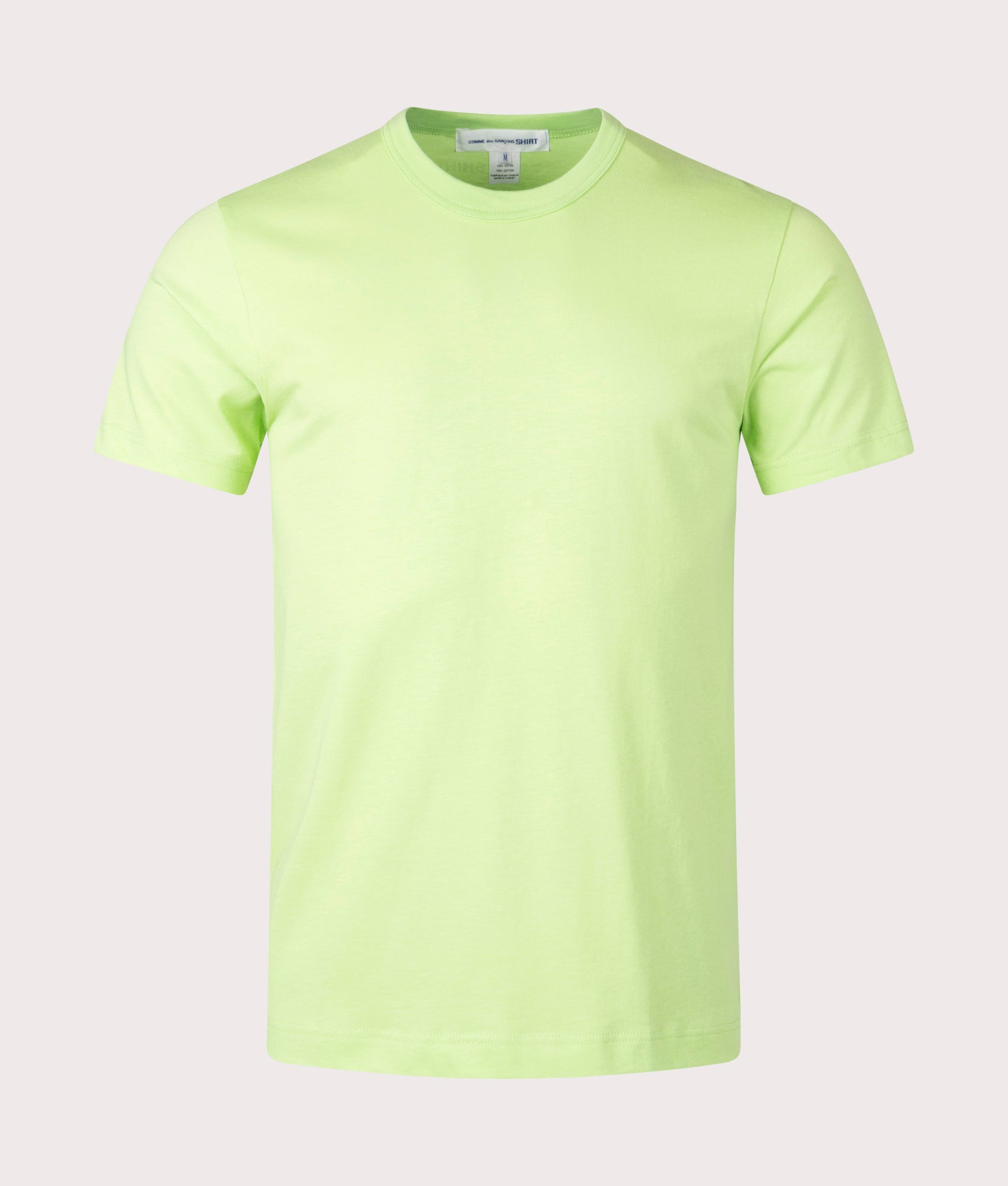 Comme des Garçons Crew Neck T-Shirt in Green at EQVVS Menswear Front Shot