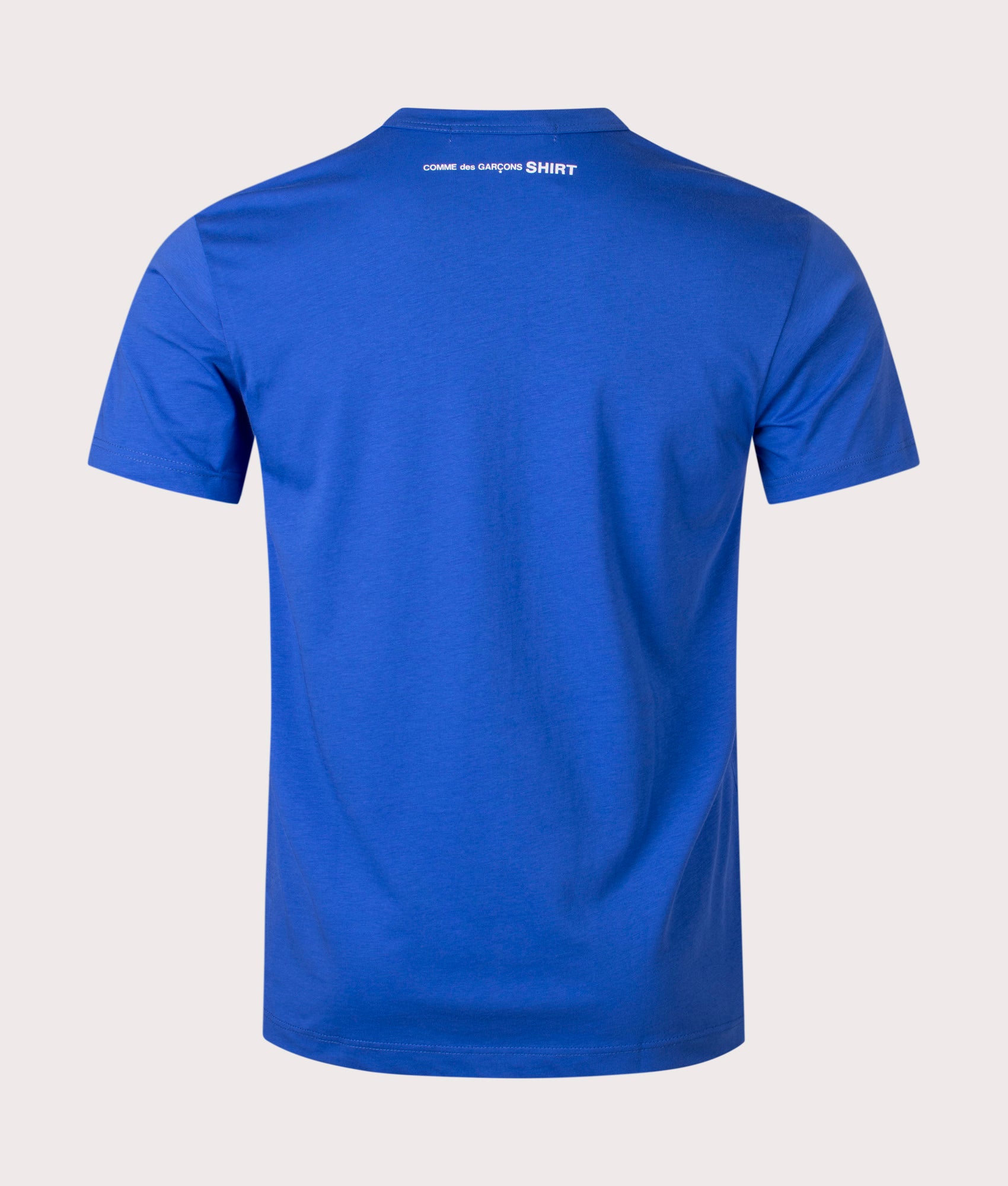 Comme des Garçons Crew Neck T-Shirt in Blue at EQVVS Menswear Back Shot
