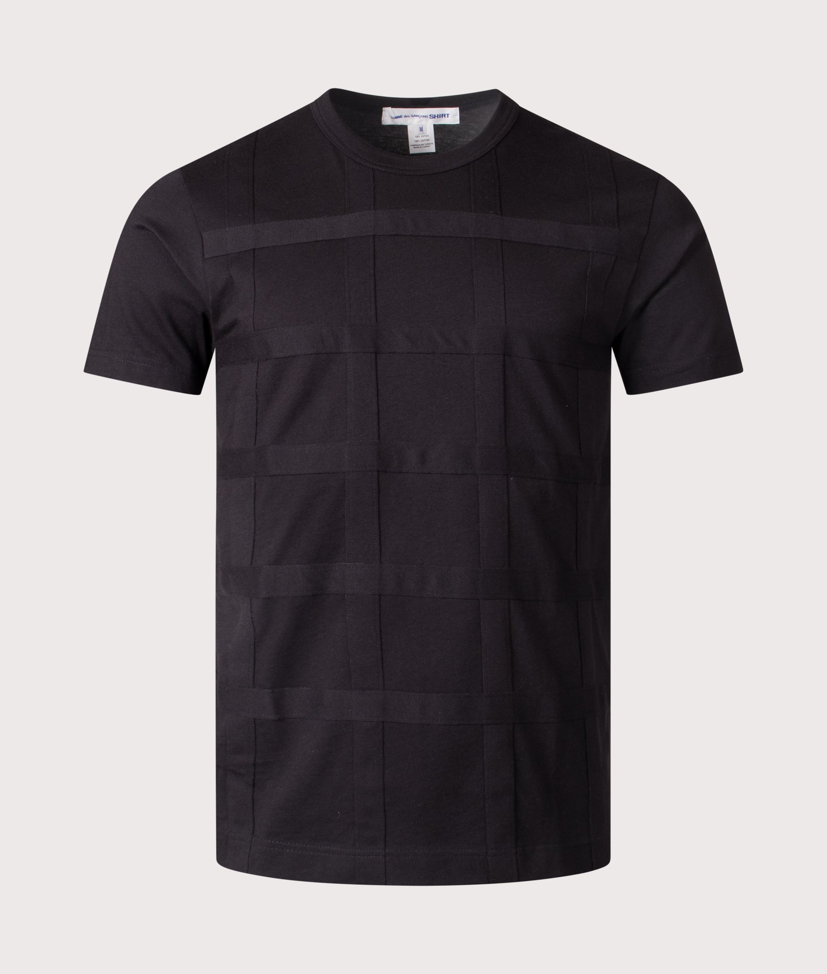 Small Grid T-Shirt. Shot by EQVVS. Front shot.