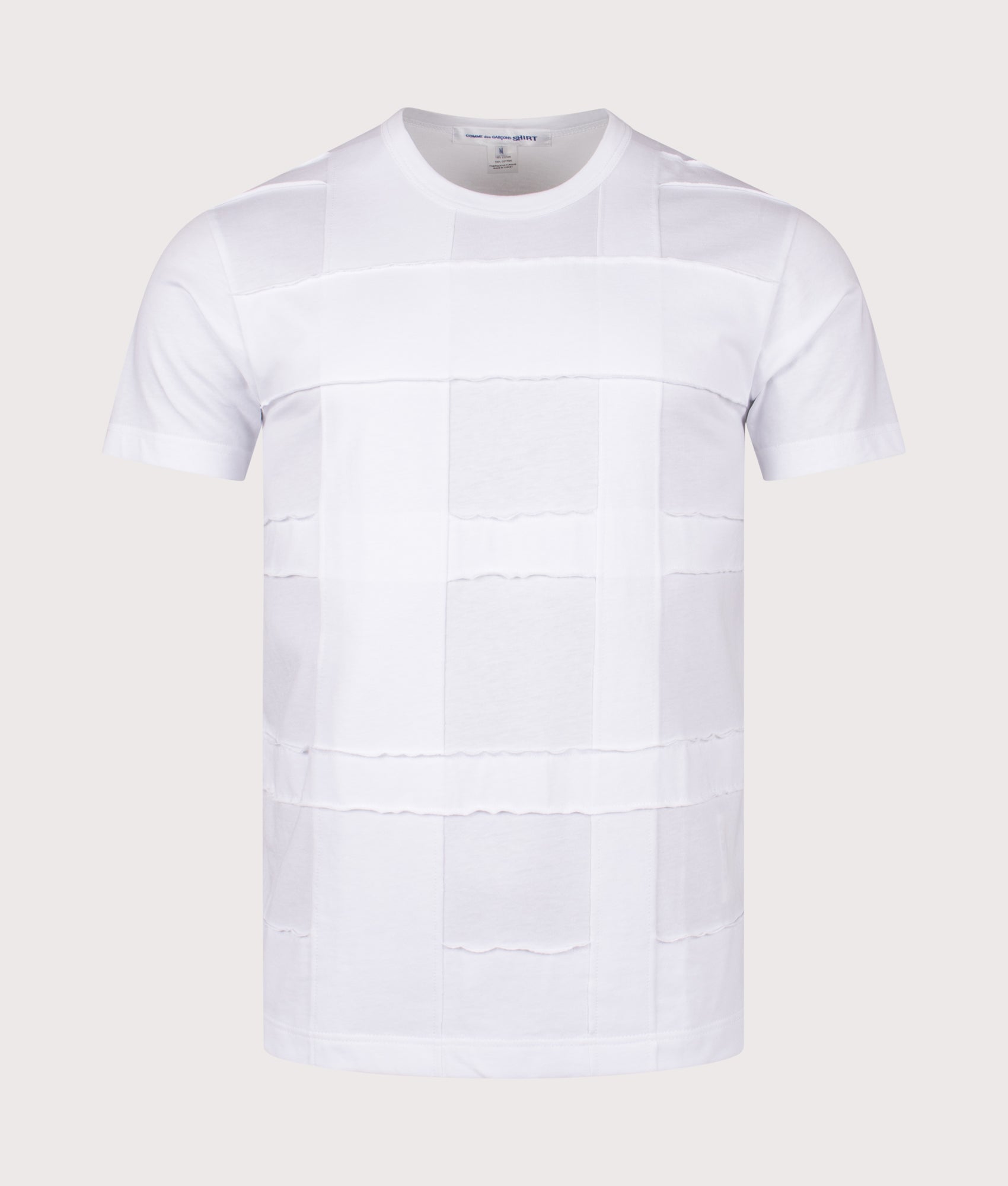 Large Grid T-Shirt. Shot by EQVVS. Front shot.