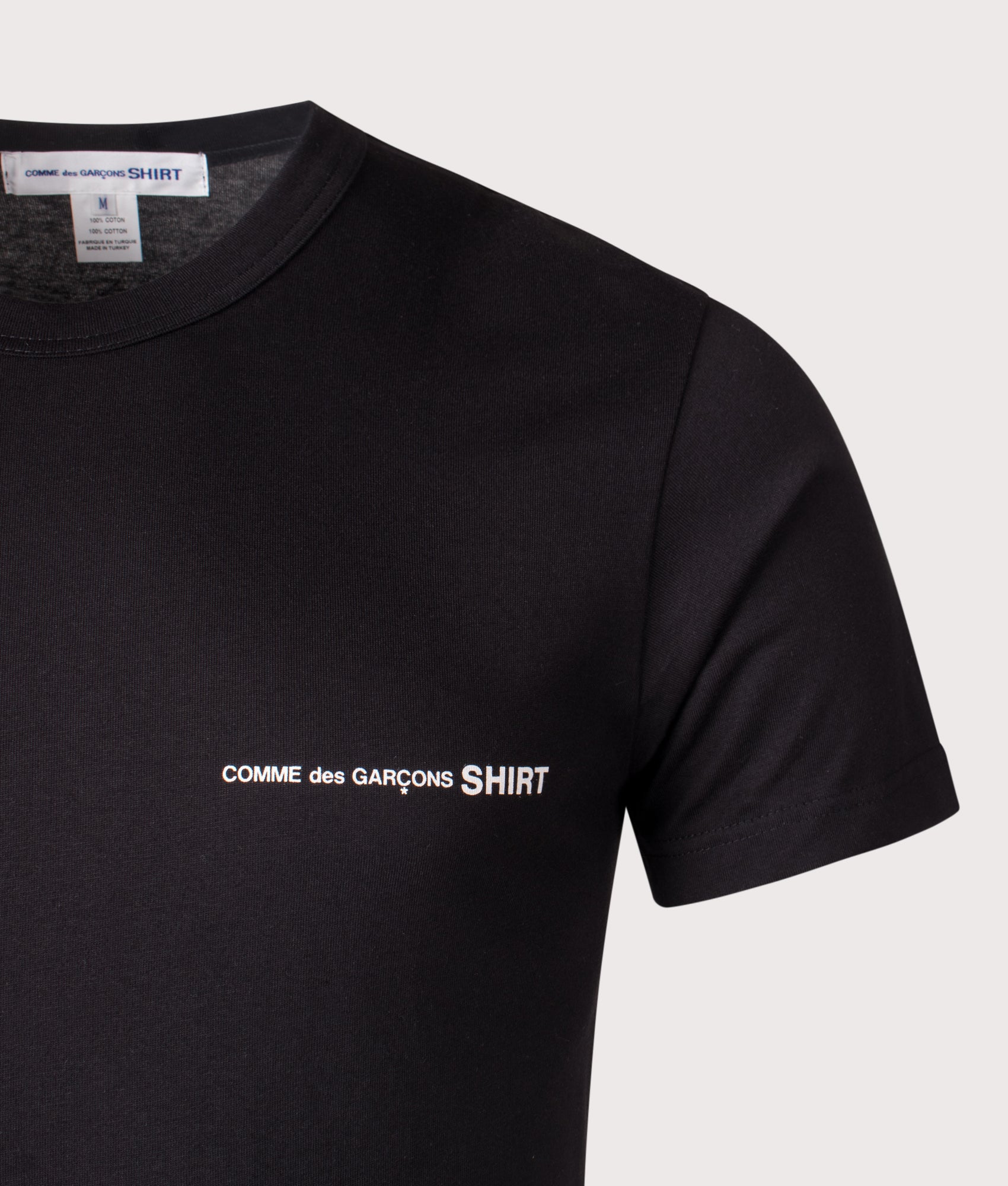Logo T-Shirt. Sot by EQVVS. Detail shot.
