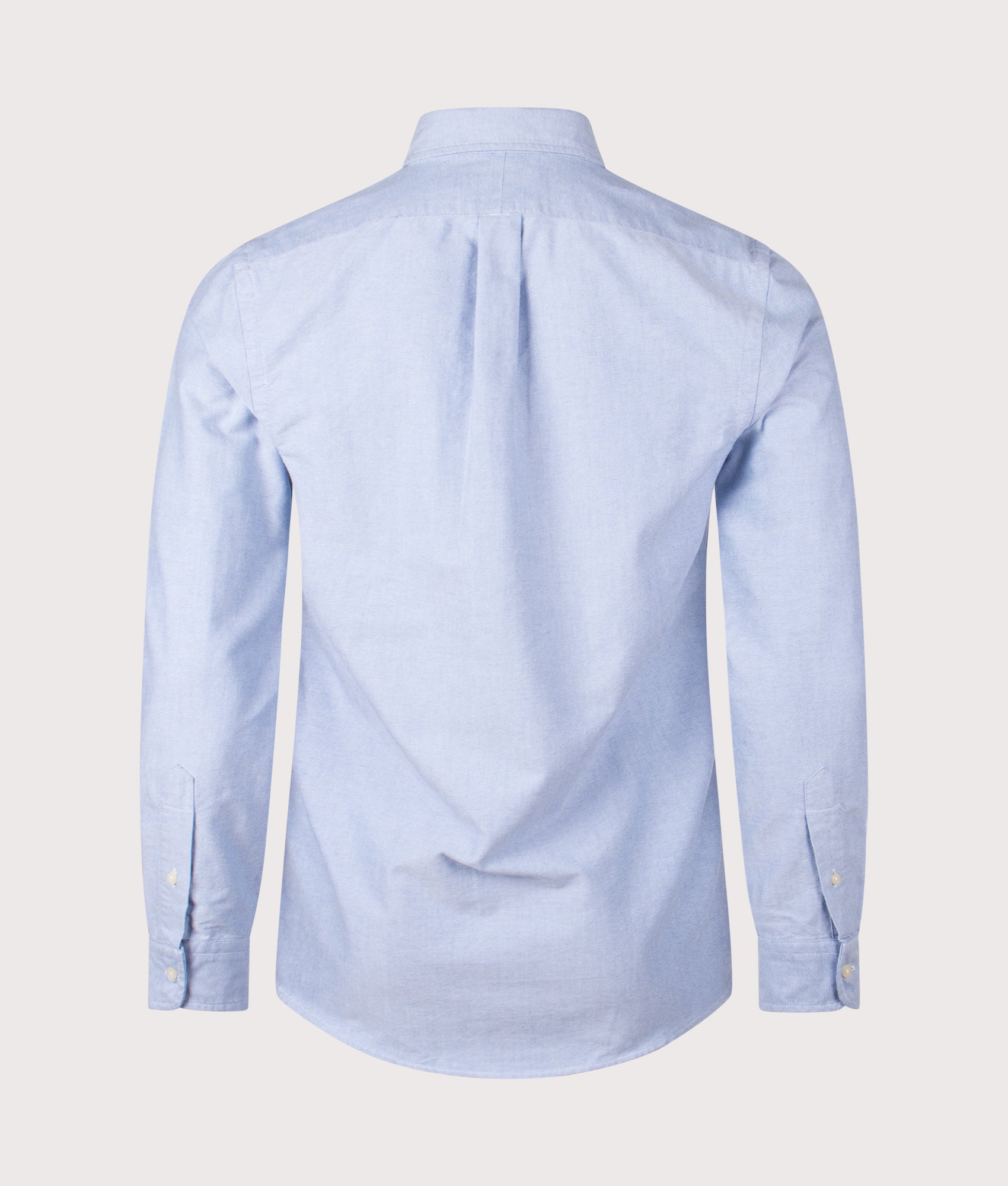 Slim-Fit-Oxford-Shirt-Blue-Polo-Ralph-Lauren-EQVVS-back-shot