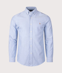 Slim Fit Oxford Shirt: 007 BSR Blue 