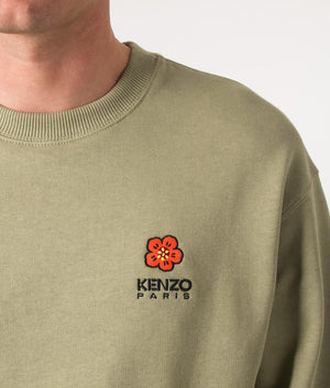 Boke-Flower-Crest-Sweatshirt-Sage-Green-KENZO-EQVVS