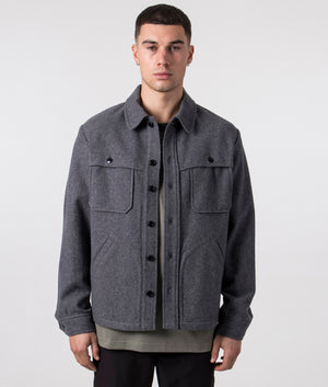 Relaxed-Fit-Smart-Wool-Overshirt Stone-Grey-KENZO-EQVVS