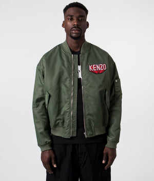 KENZO Flight Bomber, Khaki, EQVVS, Front 2 