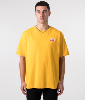 Oversized-KENZO-Paris-T-Shirt-Golden-Yellow-KENZO-EQVVS