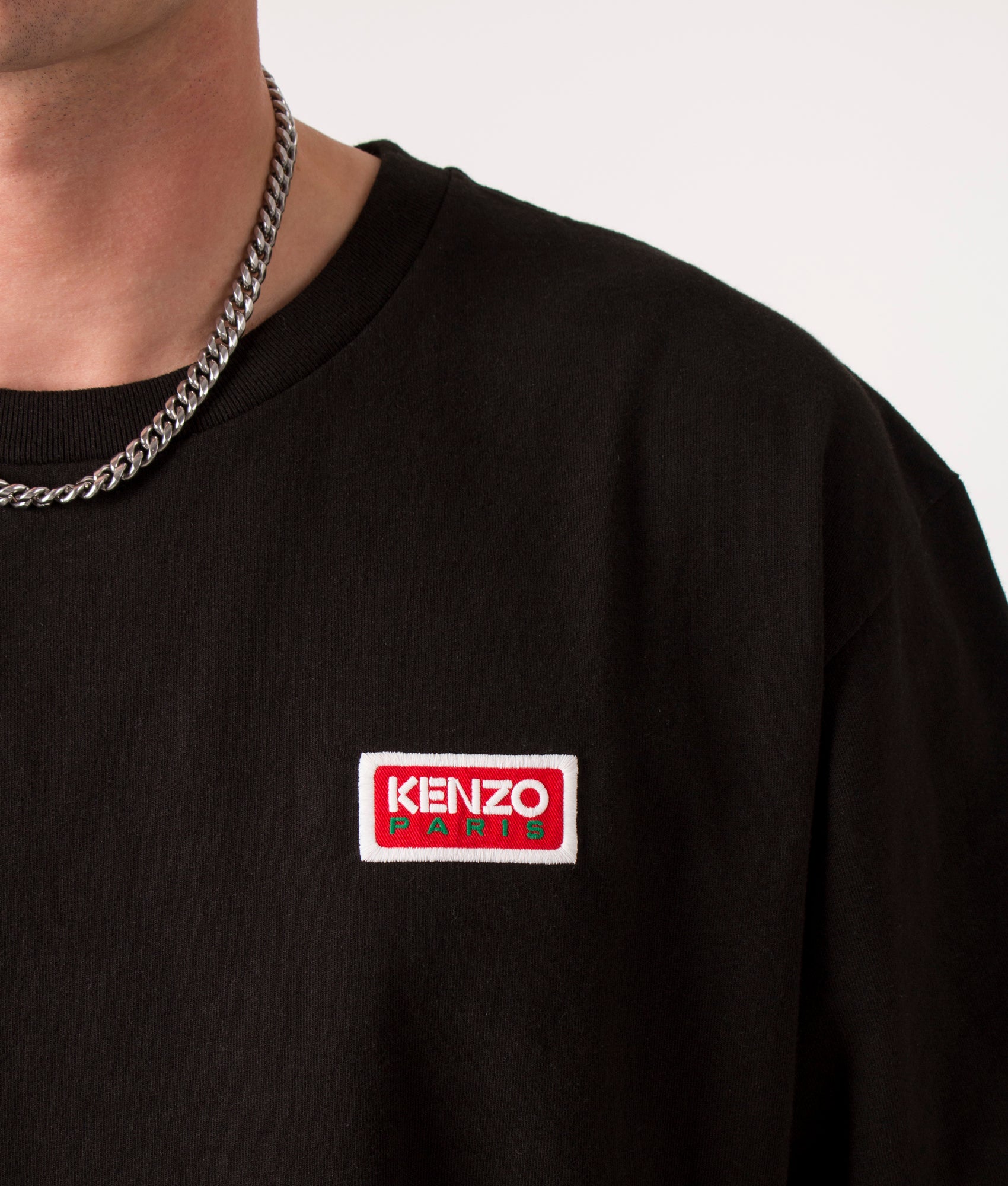 Oversized-KENZO-Paris-T-Shirt-Black-KENZO-EQVVS
