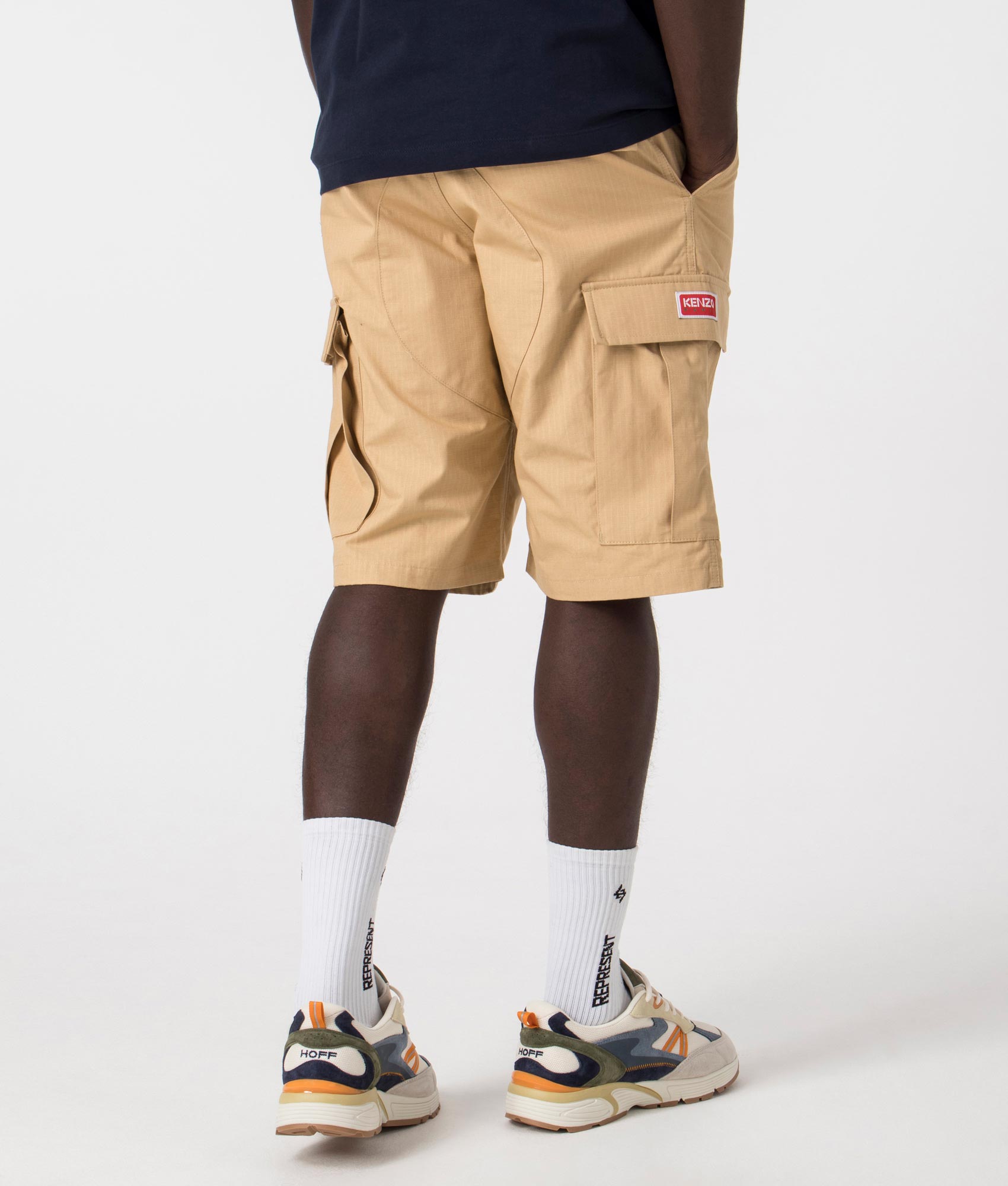 Kenzo Bermuda Short in 12 camel back shot at EQVVS