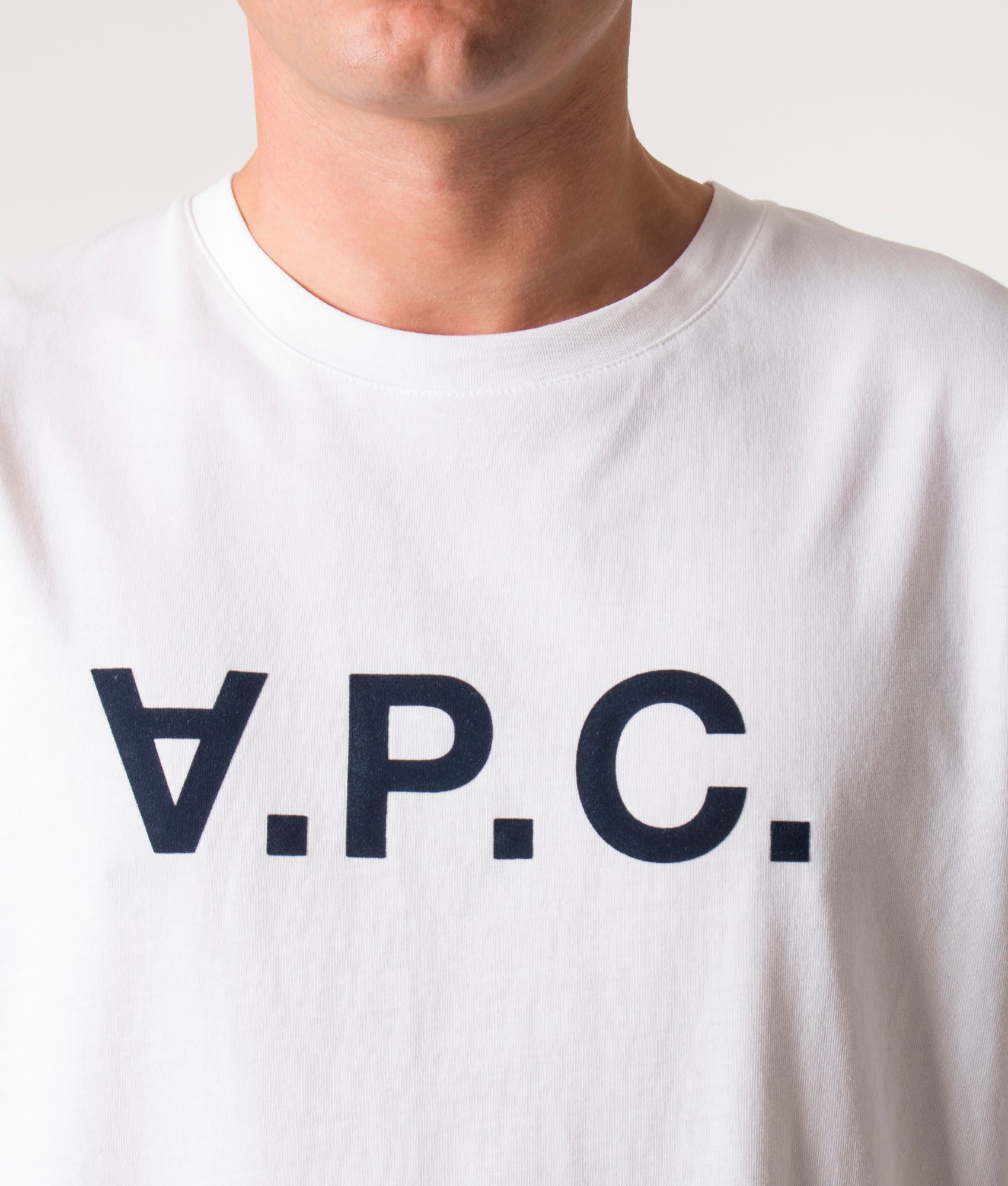 Slim-Fit-VPC-T-Shirt-White/Dark-Navy-V.P.C.-EQVVS
