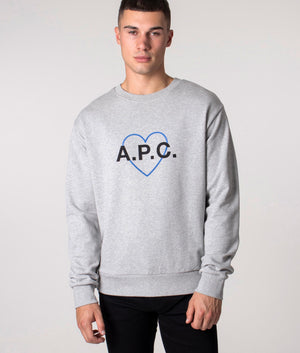 Jules-Sweatshirt-Heather-Grey-APC-EQVVS 