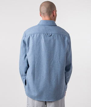 APC-Relaxed-Fit-Basile-Overshirt-Sky-Blue-Front-Back-Model