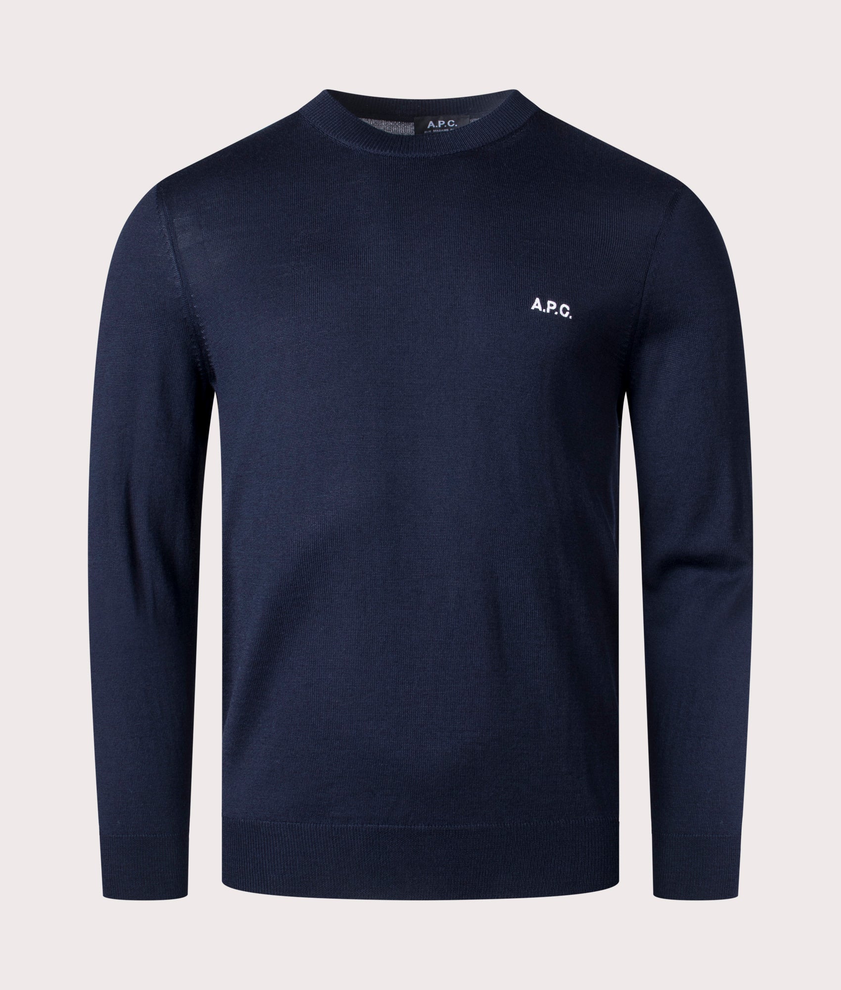 Axel-Sweatshirt-IAK-Dark-Navy-APC-EQVVS-Front-Image