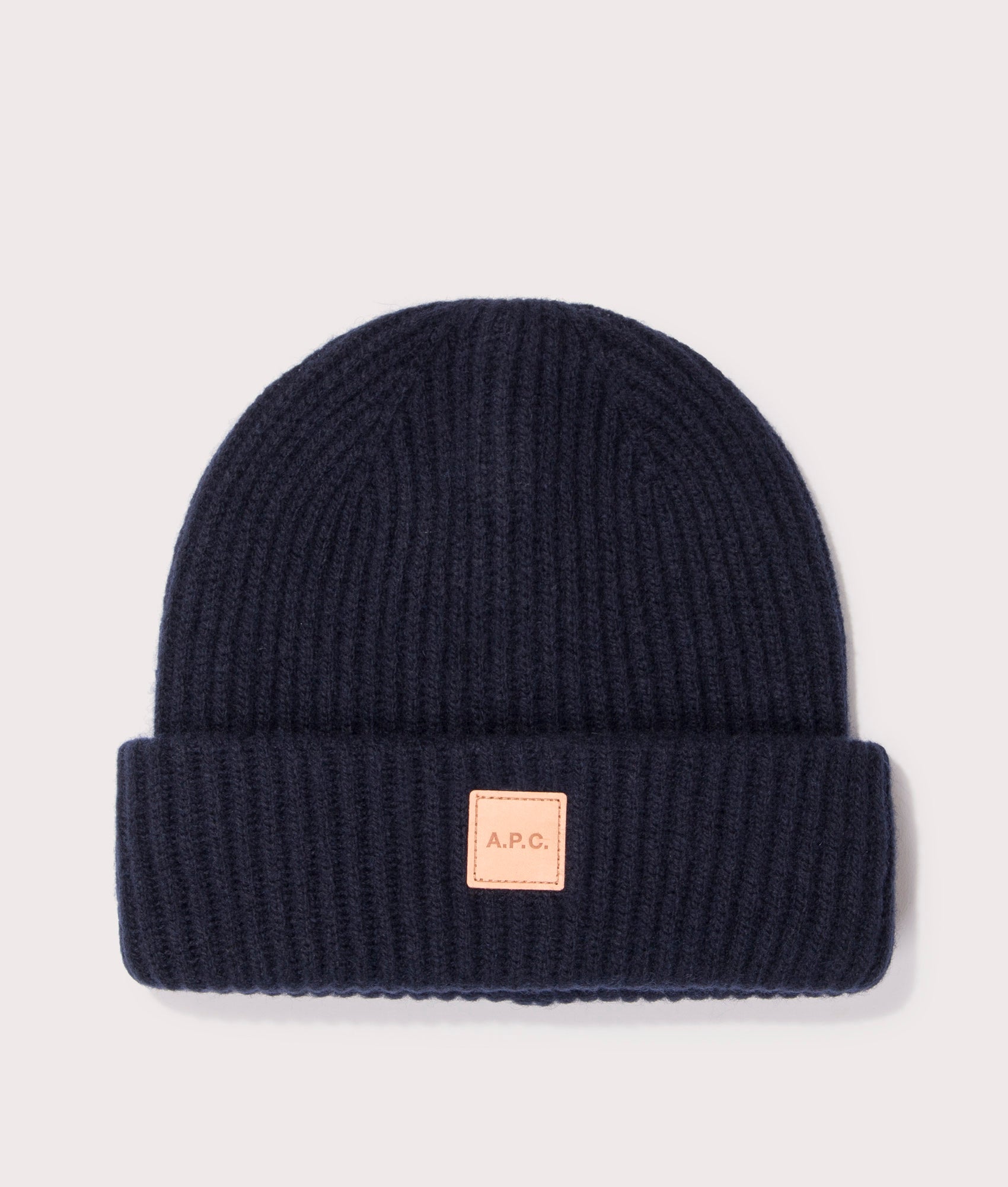 Michelle-beanie-A.P.C-Navy-Blue-EQVVS-Front