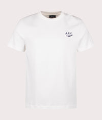 Rue Madame GOTS T-Shirt: TAE White/Dark Navy 