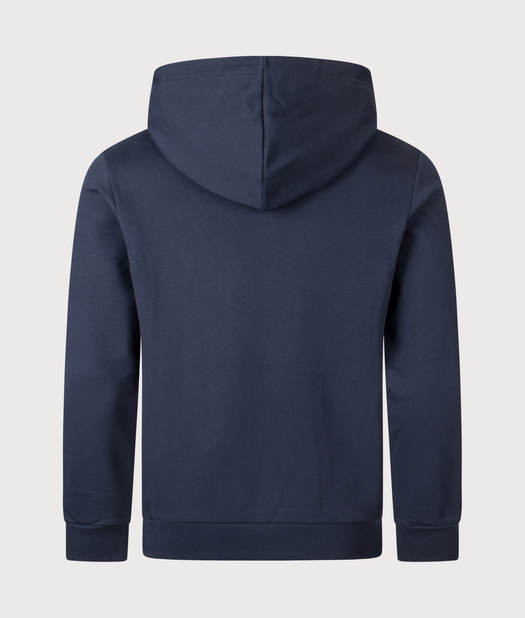 Rue Madame Hoodie in Dark Navy/Ecru | 100% Cotton | A.P.C. | EQVVS | Back shot 