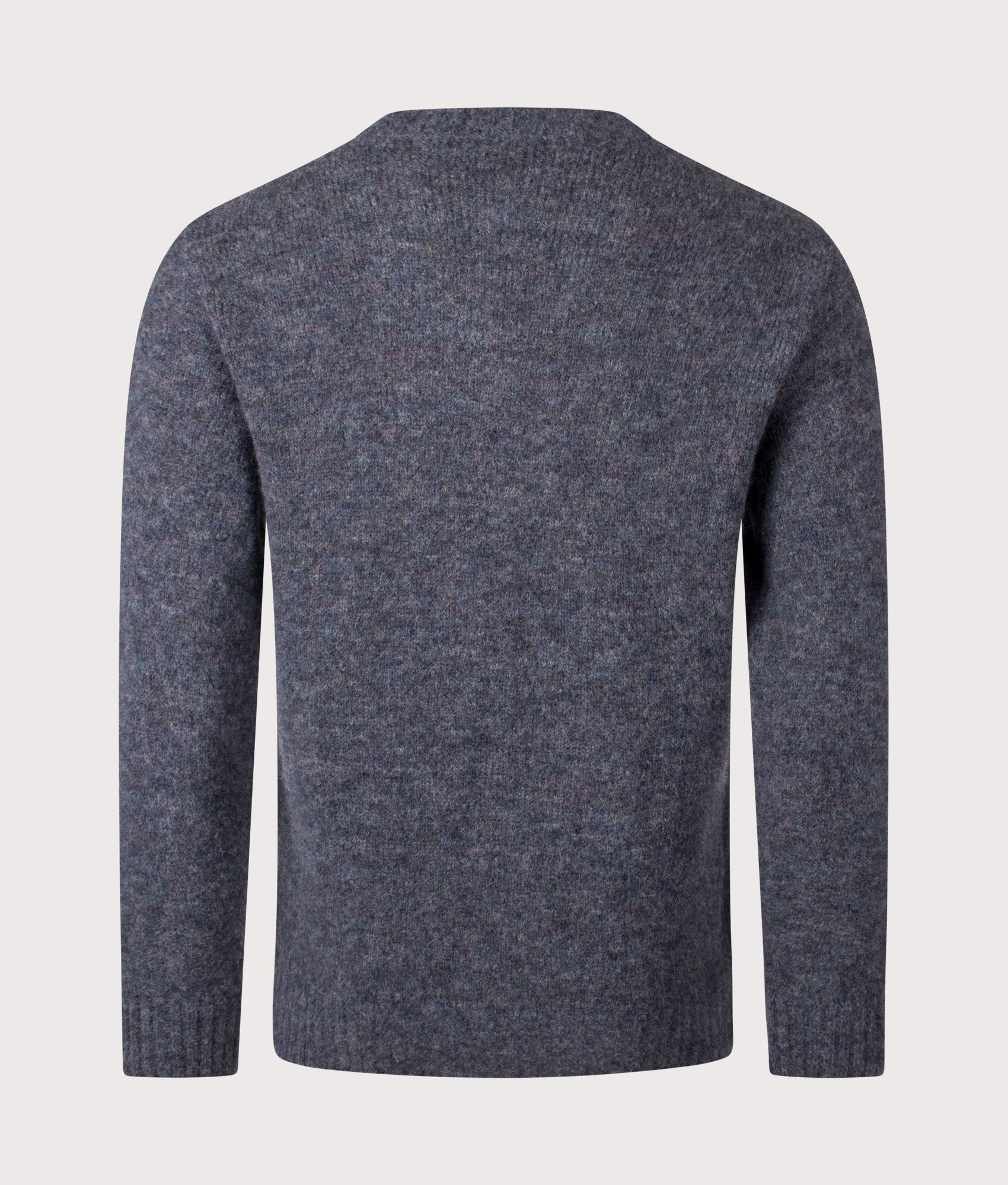 Lucas Jumper in Heathered Steel Blue | A.P.C. | EQVVS | Back shot 