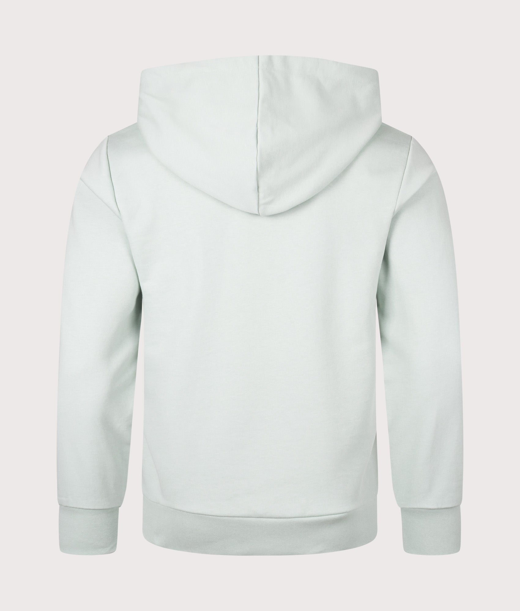 Grand VPC Logo GOTS Hoodie, Water Green/Dark Green, Eqvvs Menswear, back shot angle