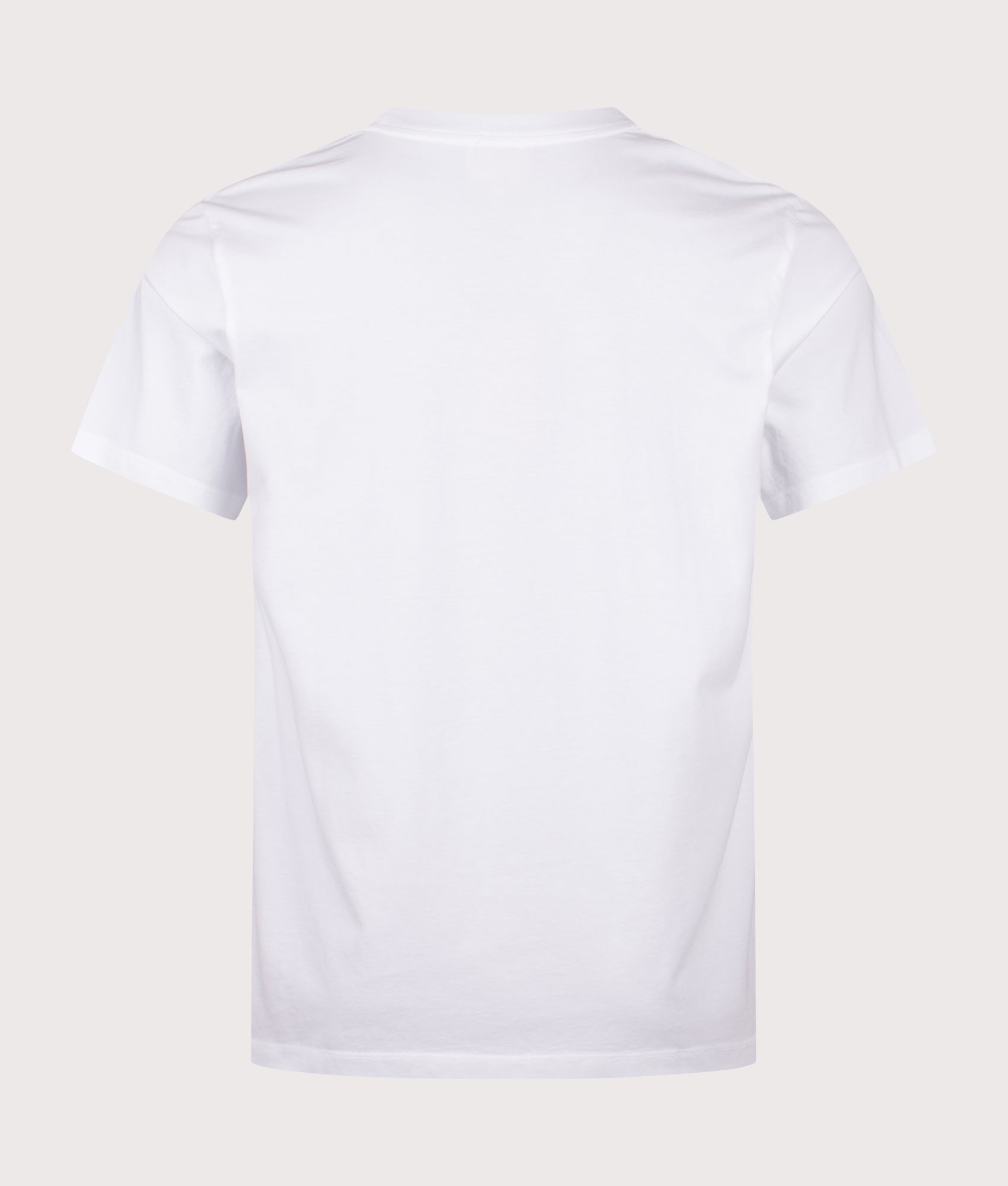 A.P.C. Apple T-Shirt in White at EQVVS Menswear. Back shot.