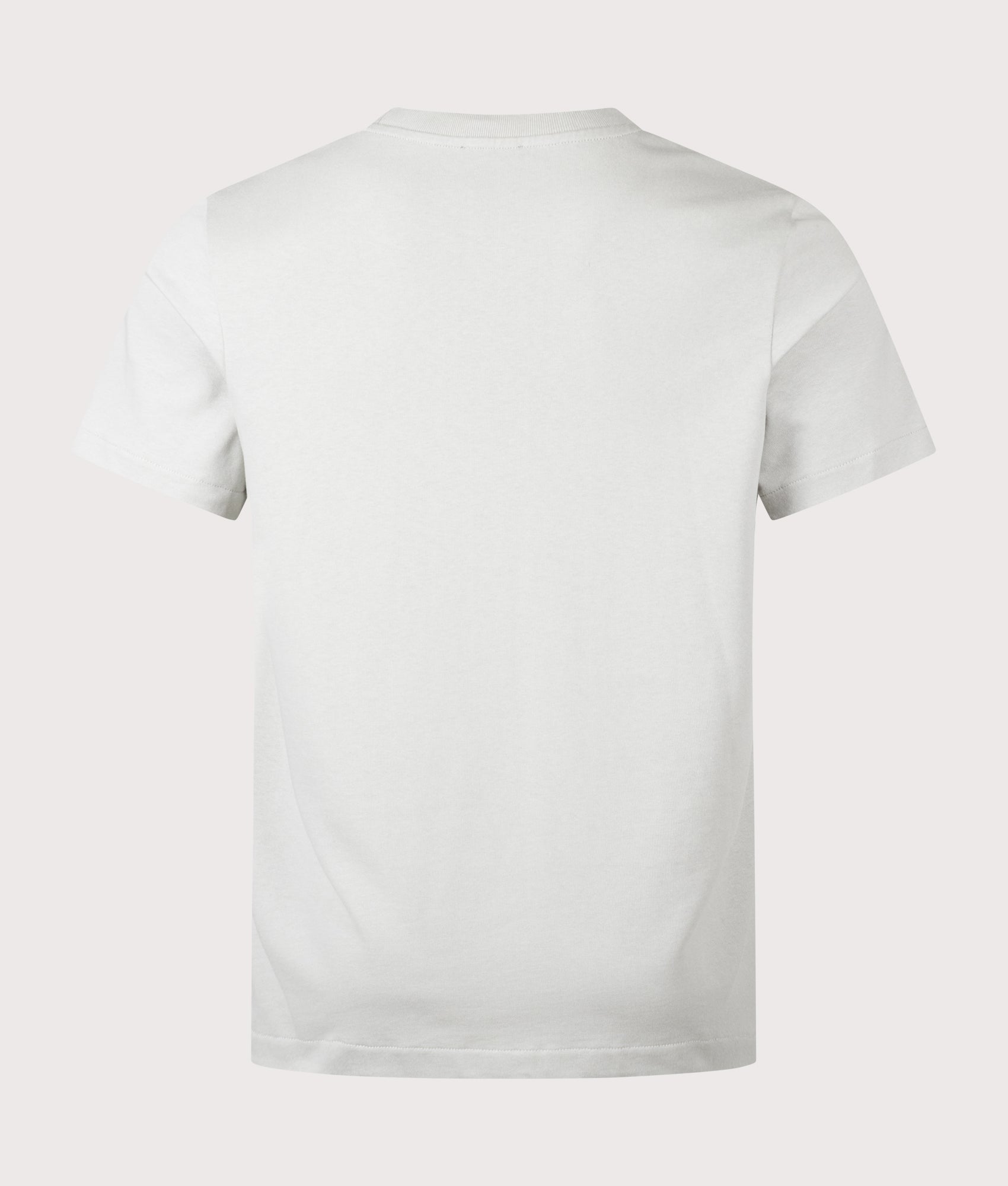 A.P.C. Standard Rue Madame T-Shirt in Light Blue at EQVVS Menswear. Back shot.