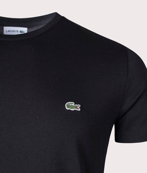 L1212 Croc Polo Shirt Black - Lacoste - EQVVS