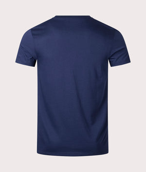 Pima Cotton Crew Neck T-Shirt Navy - Lacoste - EQVVS