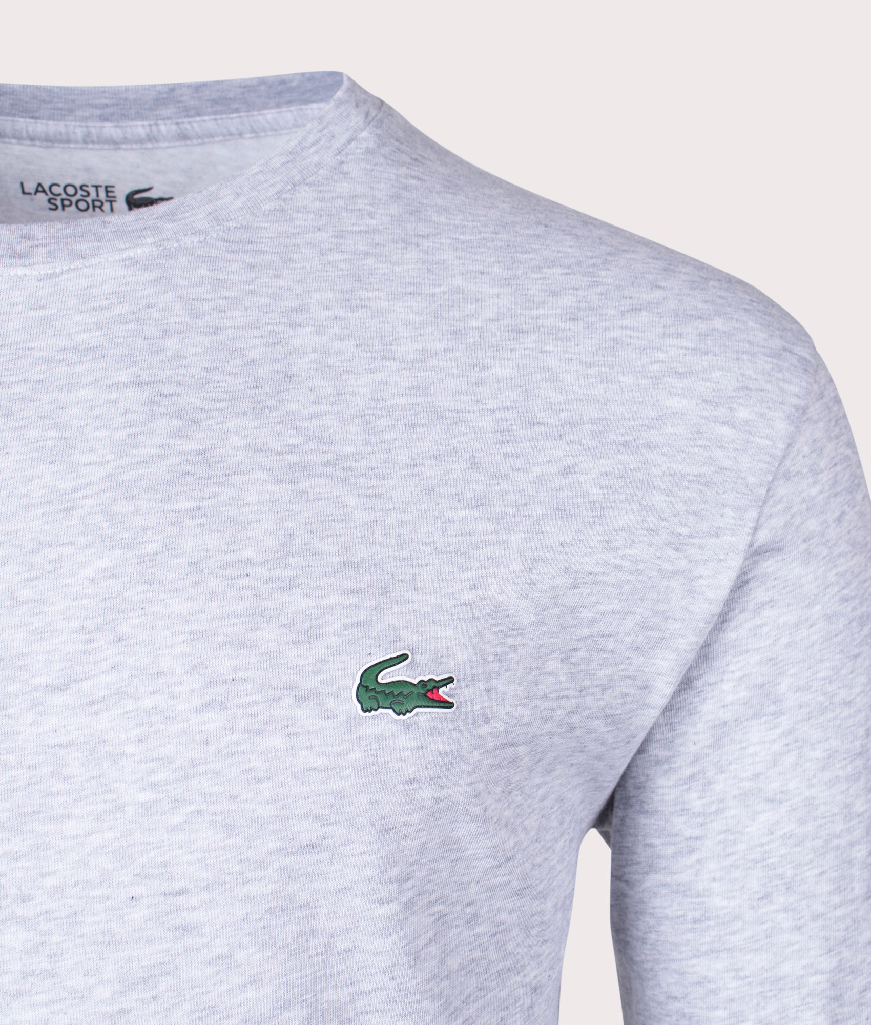 Logo Croc T-Shirt Grey - Lacoste - EQVVS