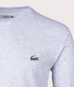 Logo Croc T-Shirt Grey - Lacoste - EQVVS
