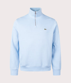 Lacoste Menswear Lacoste Blue Logo Lacoste Sweatshirt In HBP Pale