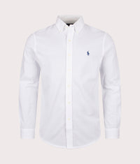 Relaxed Fit Featherweight Mesh Shirt: Core 003 White 