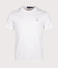 Custom Slim Fit Pima T-Shirt: 002 White 