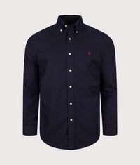 Custom Fit Oxford Shirt: 002 RL Navy 